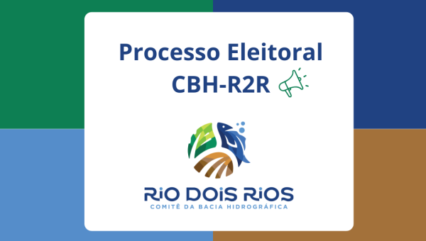 Inscrições abertas para a nova composição do Comitê Rio Dois Rios